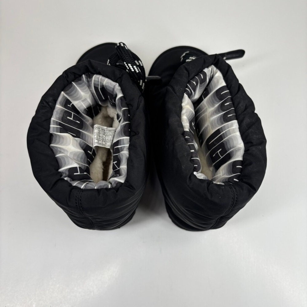 UGG Classic Maxi Short Kids' US Size 1 Black Puffer Winter‎ Snow Boots 1130773K - Picture 8 of 16